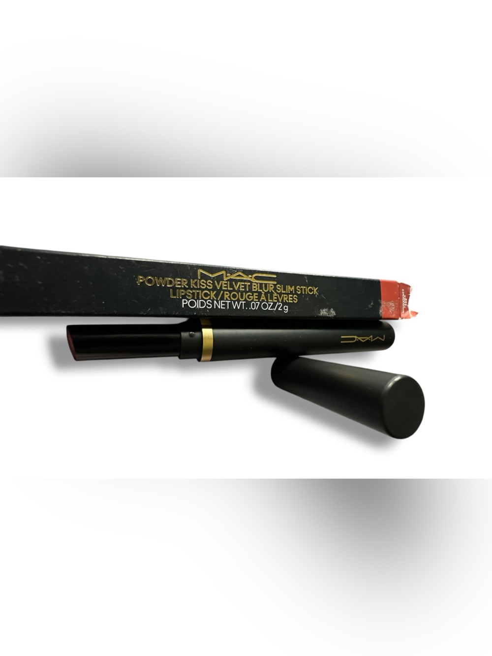 MAC Powder Kiss Velvet Blur Slim Stick Lipstick in 893 Sweet Cinnamon FALL NIB